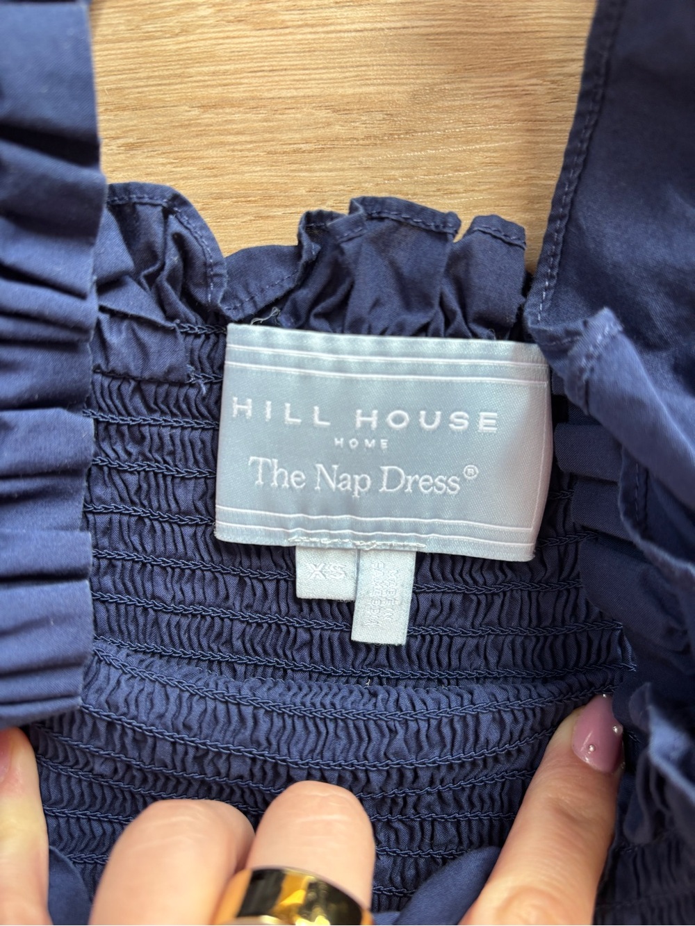 Hill House Navy Ellie Nap Dress - Picture 4 of 4